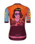 RIVANELLE Cycling short sleeve jersey - LESS TALK - red/multicolour