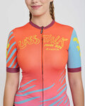 RIVANELLE Cycling short sleeve jersey - LESS TALK - red/multicolour