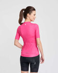 RIVANELLE Cycling short sleeve jersey - DRAW UP - pink