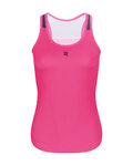 RIVANELLE Cycling sleeveless jersey - SPARK ELITE - pink/black