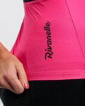 RIVANELLE Cycling sleeveless jersey - SPARK ELITE - pink/black