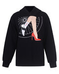 RIVANELLE hoodie - LADY RULES - black/multicolour