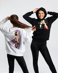 RIVANELLE hoodie - LADY RULES - black/multicolour