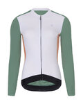 RIVANELLE Cycling winter long sleeve jersey - SPECIAL - white/green