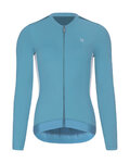 RIVANELLE Cycling winter long sleeve jersey - SPECIAL - blue