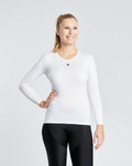 RIVANELLE Cycling long sleeve t-shirt - WINTER BASE LAYER - white