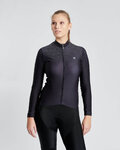 RIVANELLE Cycling winter long sleeve jersey - STARLIGHT WINTER  - black