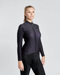RIVANELLE Cycling winter long sleeve jersey - STARLIGHT WINTER  - black