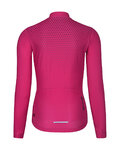 RIVANELLE Cycling winter long sleeve jersey - STARLIGHT WINTER  - pink