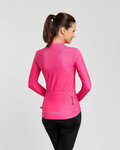 RIVANELLE Cycling winter long sleeve jersey - STARLIGHT WINTER  - pink