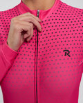 RIVANELLE Cycling winter long sleeve jersey - STARLIGHT WINTER  - pink