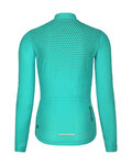 RIVANELLE Cycling winter long sleeve jersey - STARLIGHT WINTER  - turquoise