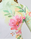 RIVANELLE Cycling winter long sleeve jersey - FLOWERY WINTER - yellow/multicolour