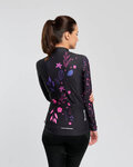 RIVANELLE Cycling winter long sleeve jersey - OASIS WINTER - black/pink