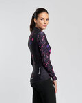 RIVANELLE Cycling winter long sleeve jersey - OASIS WINTER - black/pink