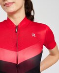 RIVANELLE Cycling short sleeve jersey - ARROW II - red/black