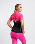 RIVANELLE Cycling short sleeve jersey - ARROW II - pink/black