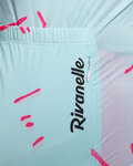 RIVANELLE Cycling short sleeve jersey - PASSION - blue/pink