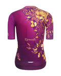 RIVANELLE Cycling short sleeve jersey - BAROC - purple/yellow