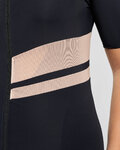 RIVANELLE Cycling short sleeve jersey - GLAMOR - black/beige