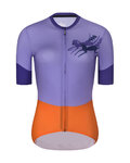 RIVANELLE Cycling short sleeve jersey - STALLION - blue/brown