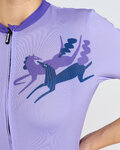 RIVANELLE Cycling short sleeve jersey - STALLION - blue/brown