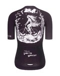 RIVANELLE Cycling short sleeve jersey - MOONLIGHT - black/white