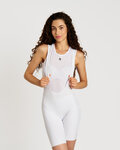 RIVANELLE Cycling bib shorts - NOVEL PRO - white