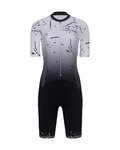 RIVANELLE Cycling skinsuit - TEMPO - white/black