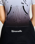 RIVANELLE Cycling skinsuit - TEMPO - white/black