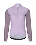 RIVANELLE Cycling winter long sleeve jersey - PERFORMANCE WINTER - purple