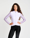 RIVANELLE Cycling winter long sleeve jersey - PERFORMANCE WINTER - purple