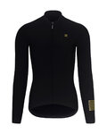 RIVANELLE Cycling winter long sleeve jersey - VICTORIOUS WINTER - black