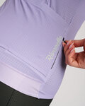 RIVANELLE Cycling short sleeve jersey - ELEVATE - purple