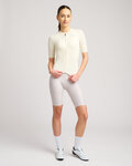 RIVANELLE Cycling short sleeve jersey - ELEVATE - ivory