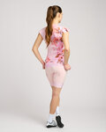 RIVANELLE Cycling short sleeve jersey - MISS FLOWERY - pink