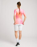 RIVANELLE Cycling short sleeve jersey - COSMA - orange/pink
