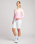 RIVANELLE Cycling summer long sleeve jersey - ELEVATE - pink/multicolour