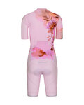 RIVANELLE Cycling skinsuit - FLOWERY DIVA - pink