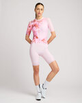 RIVANELLE Cycling skinsuit - FLOWERY DIVA - pink