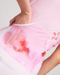 RIVANELLE Cycling skinsuit - FLOWERY DIVA - pink