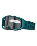 IXS Cycling sunglasses - TRIGGER CLEAR GOGGLE - green