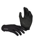 IXS Cycling long-finger gloves - CARVE DIGGER - black