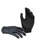 IXS Cycling long-finger gloves - CARVE DIGGER - blue/black