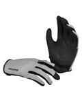 IXS Cycling long-finger gloves - CARVE DIGGER - grey/black