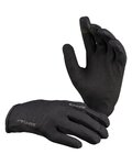 IXS Cycling long-finger gloves - KIDS CARVE - black