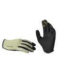 IXS Cycling long-finger gloves - KIDS CARVE - yellow/black