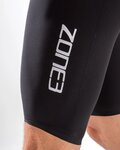 ZONE3 Cycling skinsuit - STEAMLINE - black/red