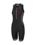 ZONE3 Cycling skinsuit - AQUAFLO PLUS - black
