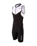 ZONE3 Cycling skinsuit - LAVA - black/white